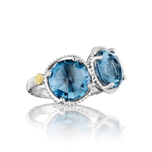 Tacori London Blue Topaz Toi-Et-Moi Ring – La Maison D'Or Jewellers