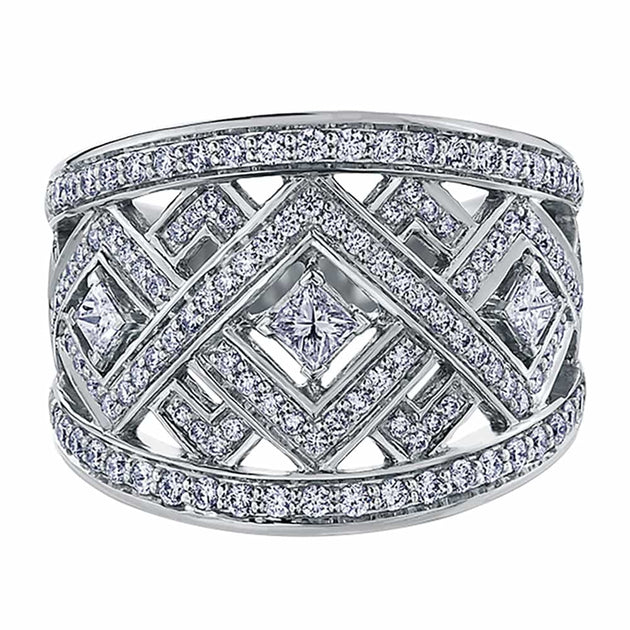Bague Fantaisie Vintage Taille 53 - Style Rétro Charmant - Occasion (quelques Traces D'usure)