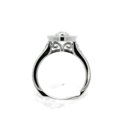 Platinum Antique Old European Diamond Engagement Ring