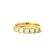 Classic Julianna Wedding Band with Canadian Diamonds