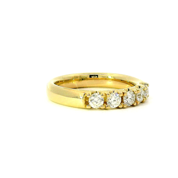 Classic Julianna Wedding Band with Canadian Diamonds