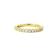 Julianna Canadian Diamond Half-Eternity Ring