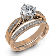 Wedding Set in 18k Gold with Diamonds