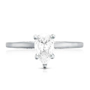 Pear Solitaire Engagement Ring