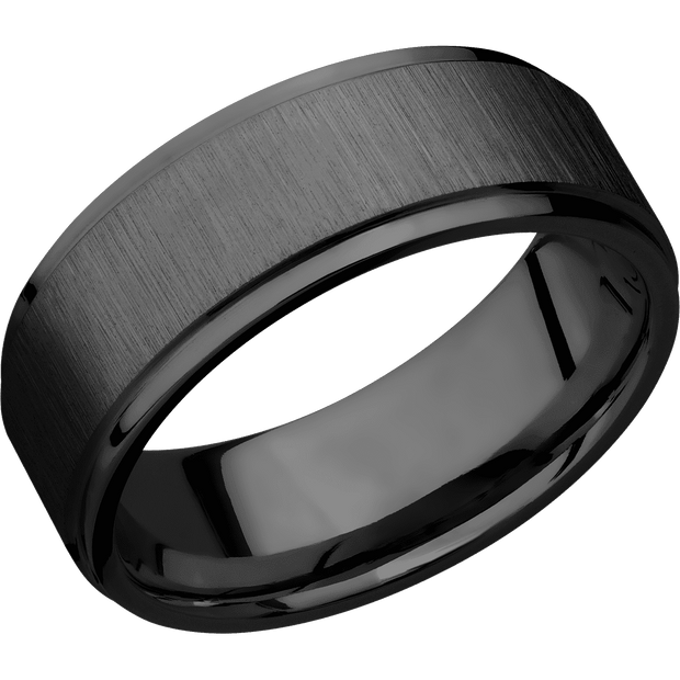 Zirconium + Crosssatinblack , Polish Finish