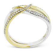 Right Hand Ring in 18k Gold with Diamonds