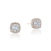 Full Bloom Diamond Stud Earrings