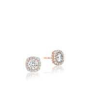 Full Bloom Diamond Stud Earrings