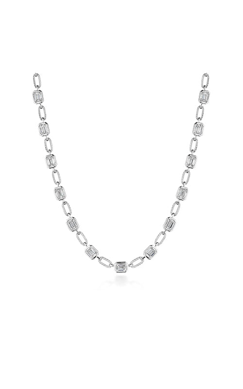 Lab Grown Diamond Link Necklace