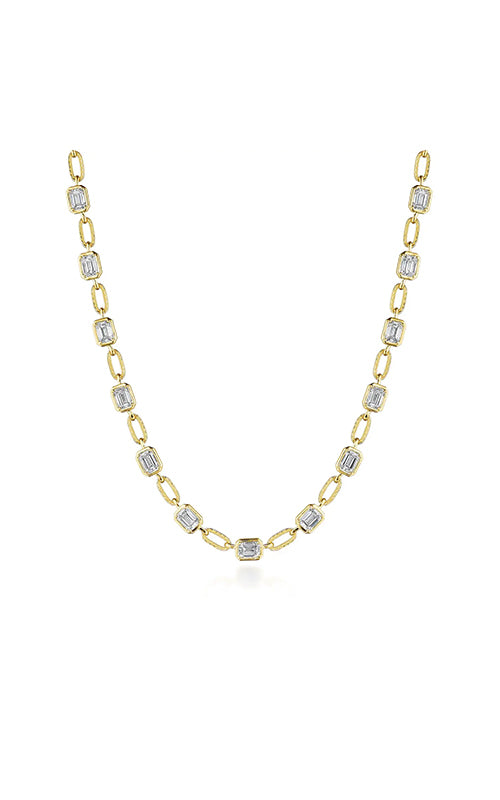 Lab Grown Diamond Link Necklace