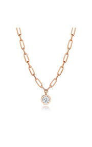 Petite Diamond Link Necklace - 1.54ct