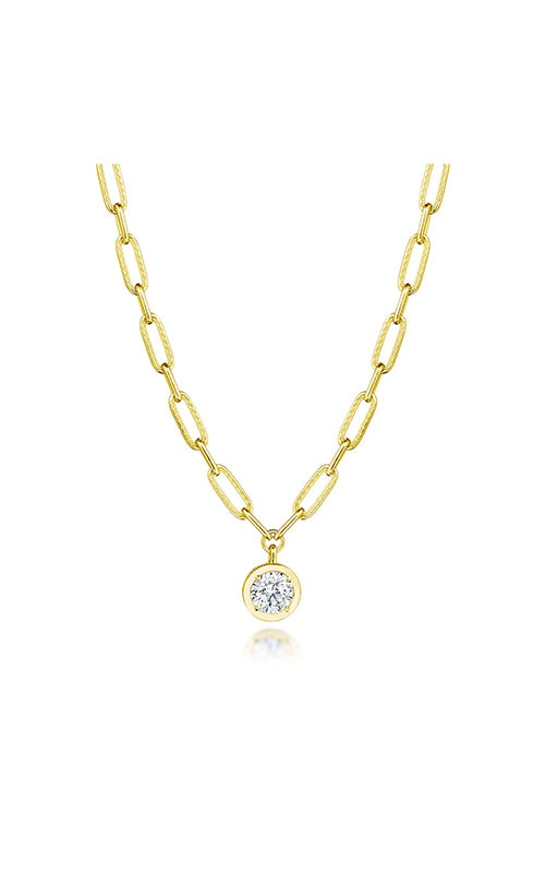 Petite Diamond Link Necklace - 1.54ct