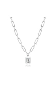 Petite Diamond Link Necklace - 1.54ct