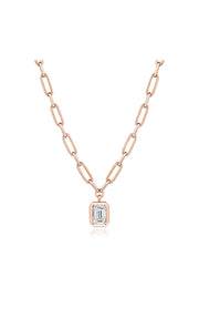 Petite Diamond Link Necklace - 1.54ct