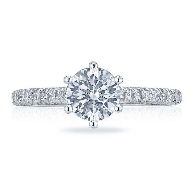 Round Solitaire Engagement Ring