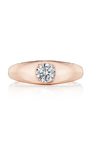 Domed Diamond Ring - 0.52ct