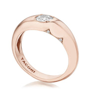 Domed Diamond Ring - 0.52ct