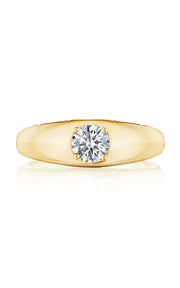 Domed Diamond Ring - 0.52ct