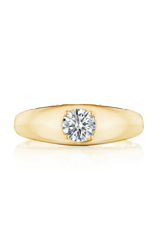 Domed Diamond Ring - 0.52ct
