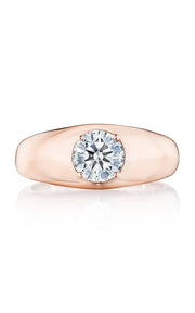 Domed Diamond Ring - 1.02ct