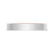 Classic Two-Tone Flat Wedding Band in Satin Finish