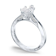 Marquise Solitaire Engagement Ring