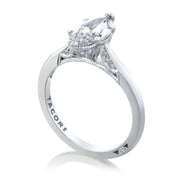 Marquise Solitaire Engagement Ring