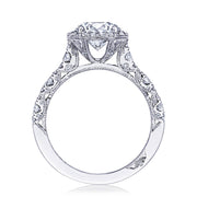Round Bloom Engagement Ring