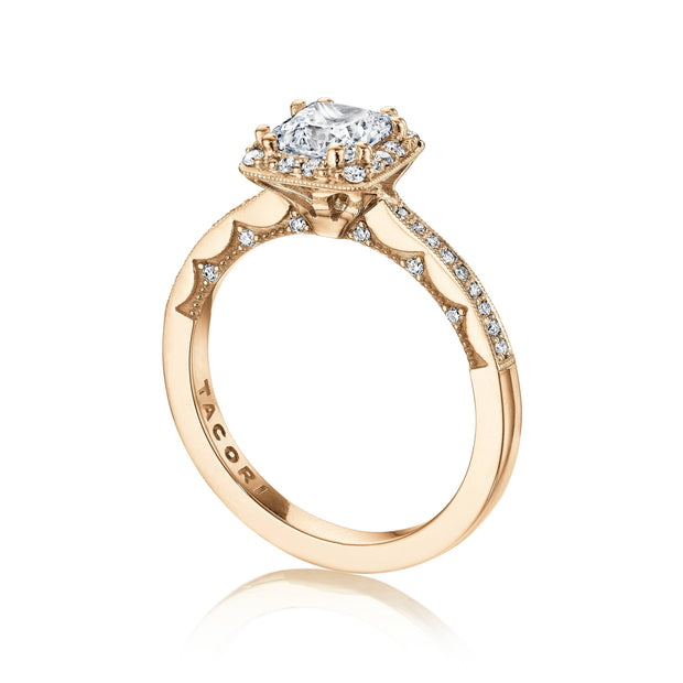 Princess Bloom Engagement Ring
