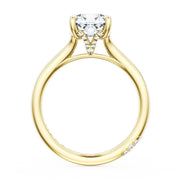 Cushion Solitaire Engagement Ring