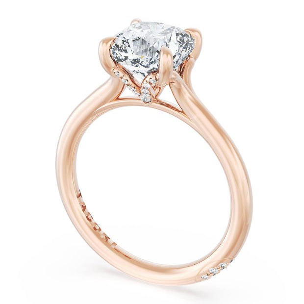 Cushion Solitaire Engagement Ring