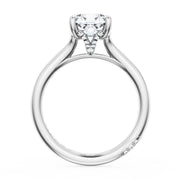 Cushion Solitaire Engagement Ring