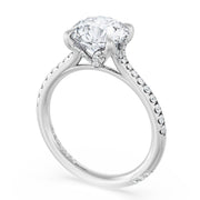 Round Solitaire Engagement Ring