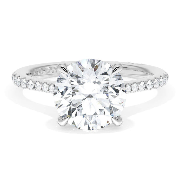 Round Solitaire Engagement Ring