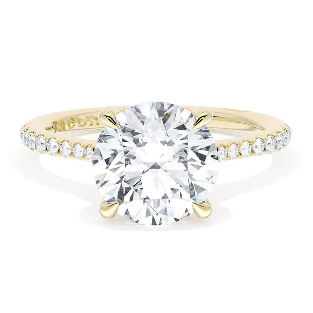 Round Solitaire Engagement Ring