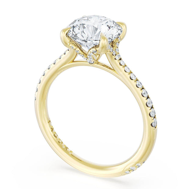 Round Solitaire Engagement Ring