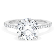 Round Solitaire Engagement Ring