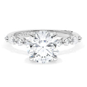 Round Solitaire Engagement Ring