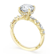 Round Solitaire Engagement Ring