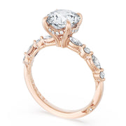 Round Solitaire Engagement Ring