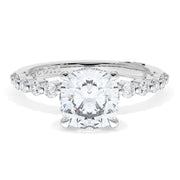 Cushion Solitaire Engagement Ring