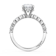 Cushion Solitaire Engagement Ring