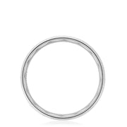 Classic Rounded in Brushed Finish Wedding Band