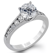 ZR1034 Wedding Set in 14k Gold with Diamonds