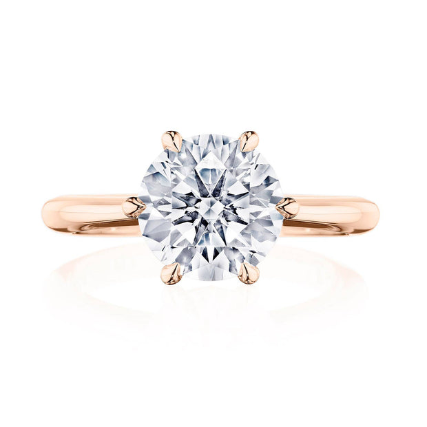 Round Solitaire Engagement Ring