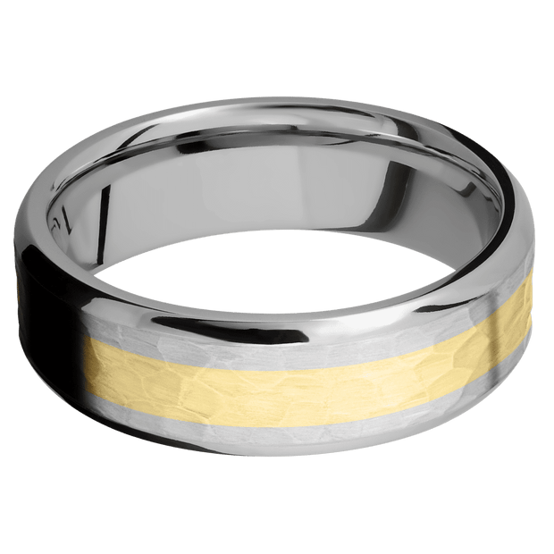 Titanium + Hammer , Polish Finish
