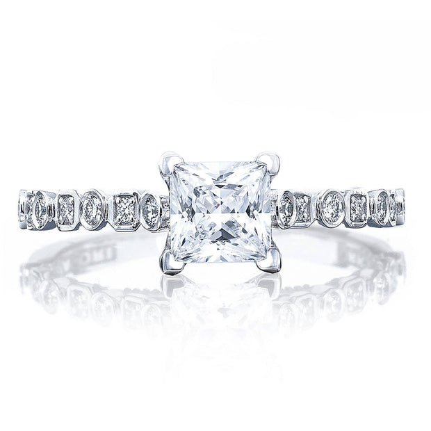 Princess Solitaire Engagement Ring