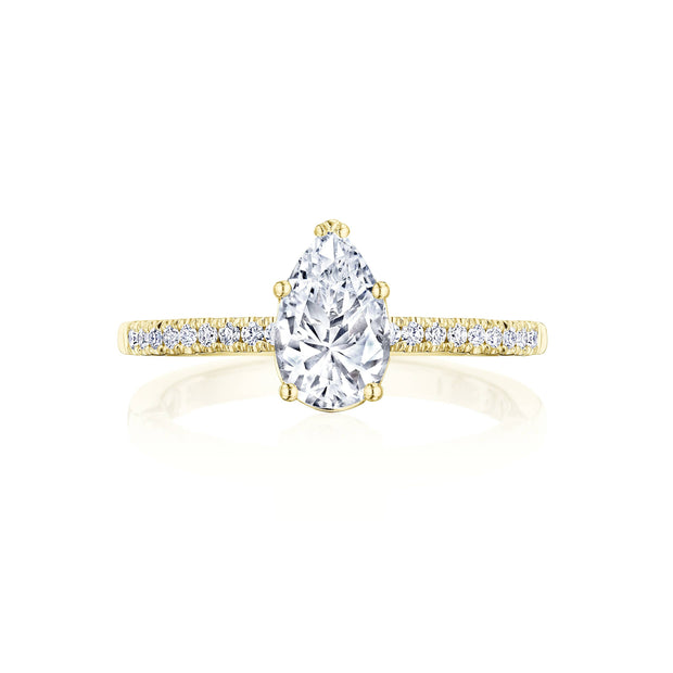 Pear Solitaire Engagement Ring