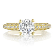 Round Solitaire Engagement Ring
