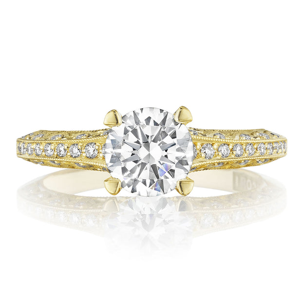 Round Solitaire Engagement Ring